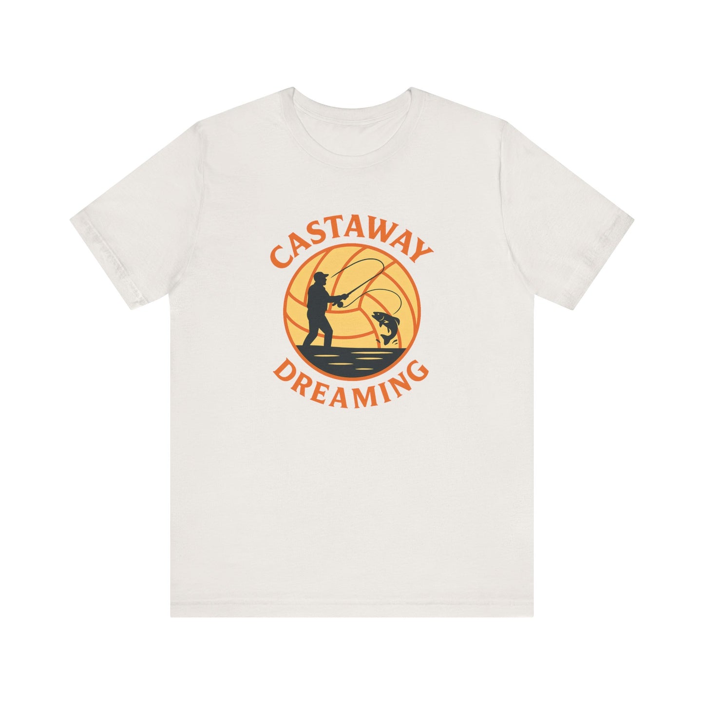 Castaway Dreaming Unisex Tee - Beach Vibes Shirt, Summer Casual Wear, Fishing Lover Gift, Outdoor Adventure Top, Relaxed Fit T-Shirt