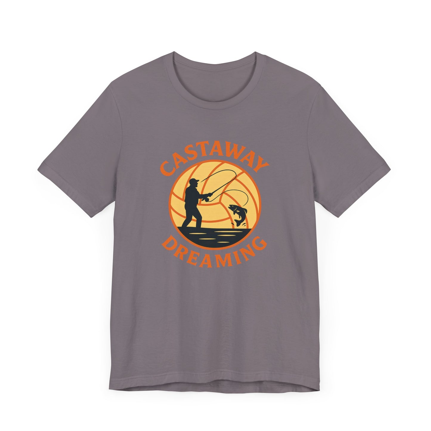 Castaway Dreaming Unisex Tee - Beach Vibes Shirt, Summer Casual Wear, Fishing Lover Gift, Outdoor Adventure Top, Relaxed Fit T-Shirt