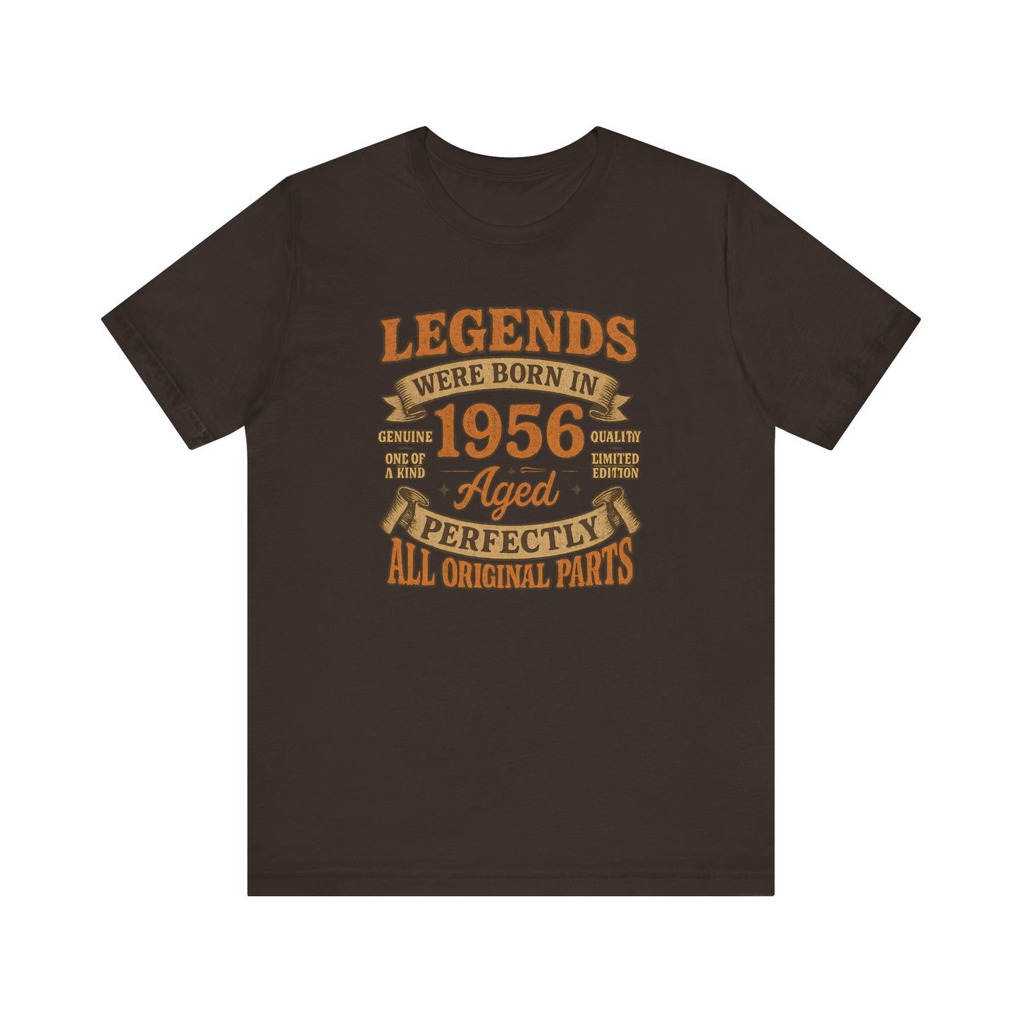Legends Born in 1956 T-Shirt – Vintage Aged Perfectly Tee | 1956 Birthday Gift