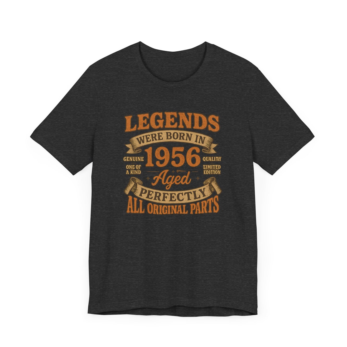 Legends Born in 1956 T-Shirt – Vintage Aged Perfectly Tee | 1956 Birthday Gift