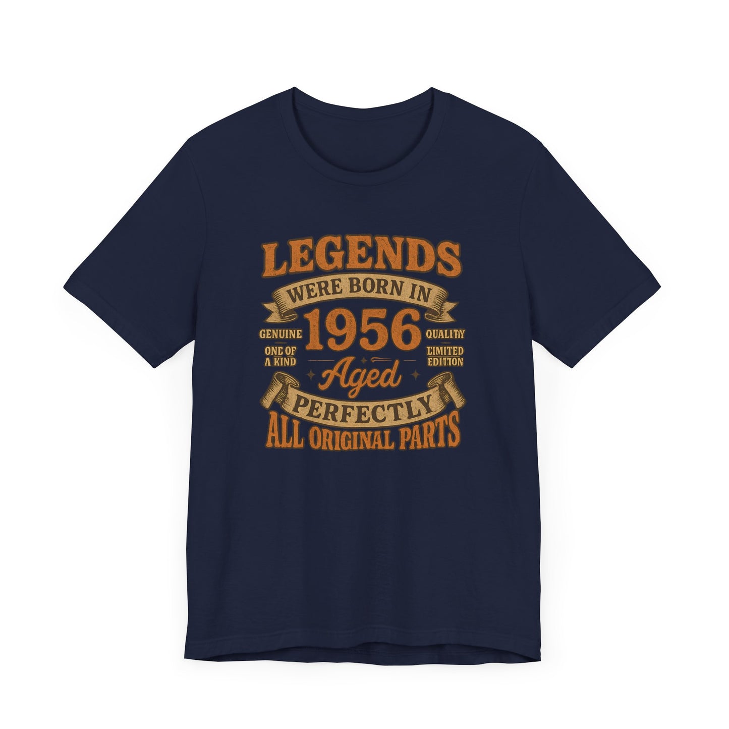Legends Born in 1956 T-Shirt – Vintage Aged Perfectly Tee | 1956 Birthday Gift