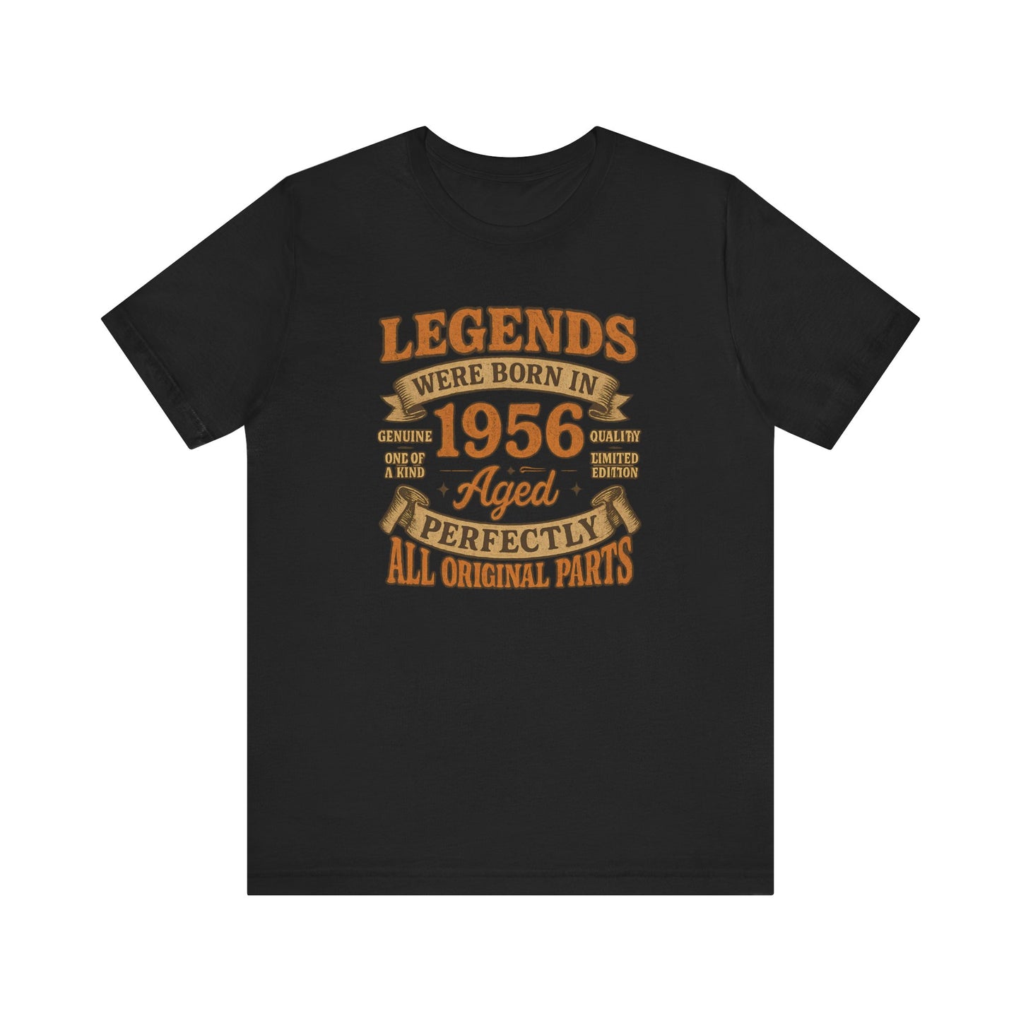Legends Born in 1956 T-Shirt – Vintage Aged Perfectly Tee | 1956 Birthday Gift